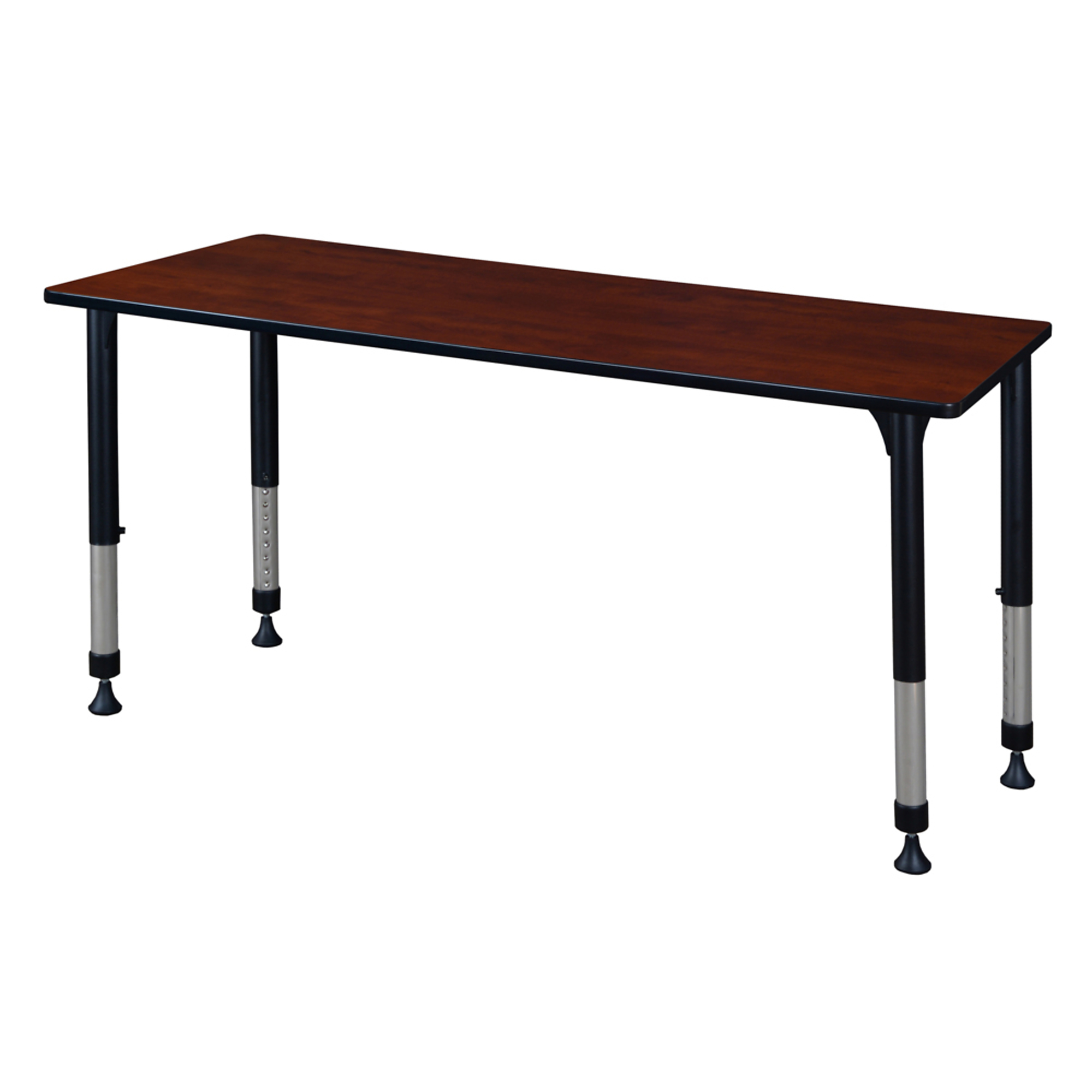 Regency Kee Height Adjustable Classroom Activity Table — 60in. x 30in., Cherry/Maple, Model# MT6030CHAPBK
